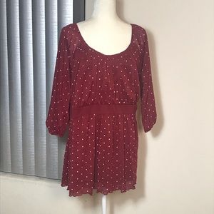 Lane Bryant Venezia Dot Top